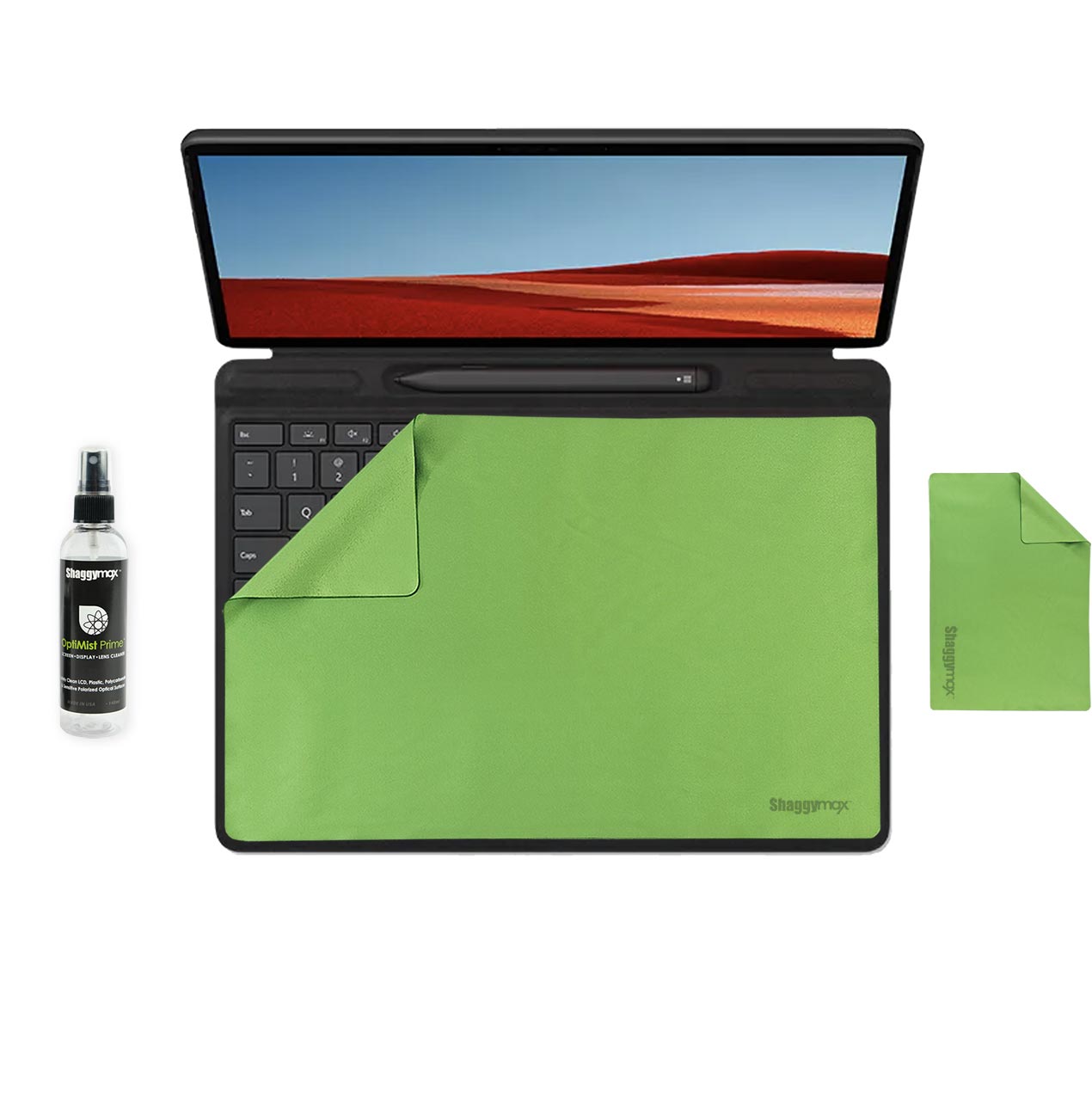 Custom Tablet Microfiber Wipe Protection & Cleaning Kit UnderWare Pac