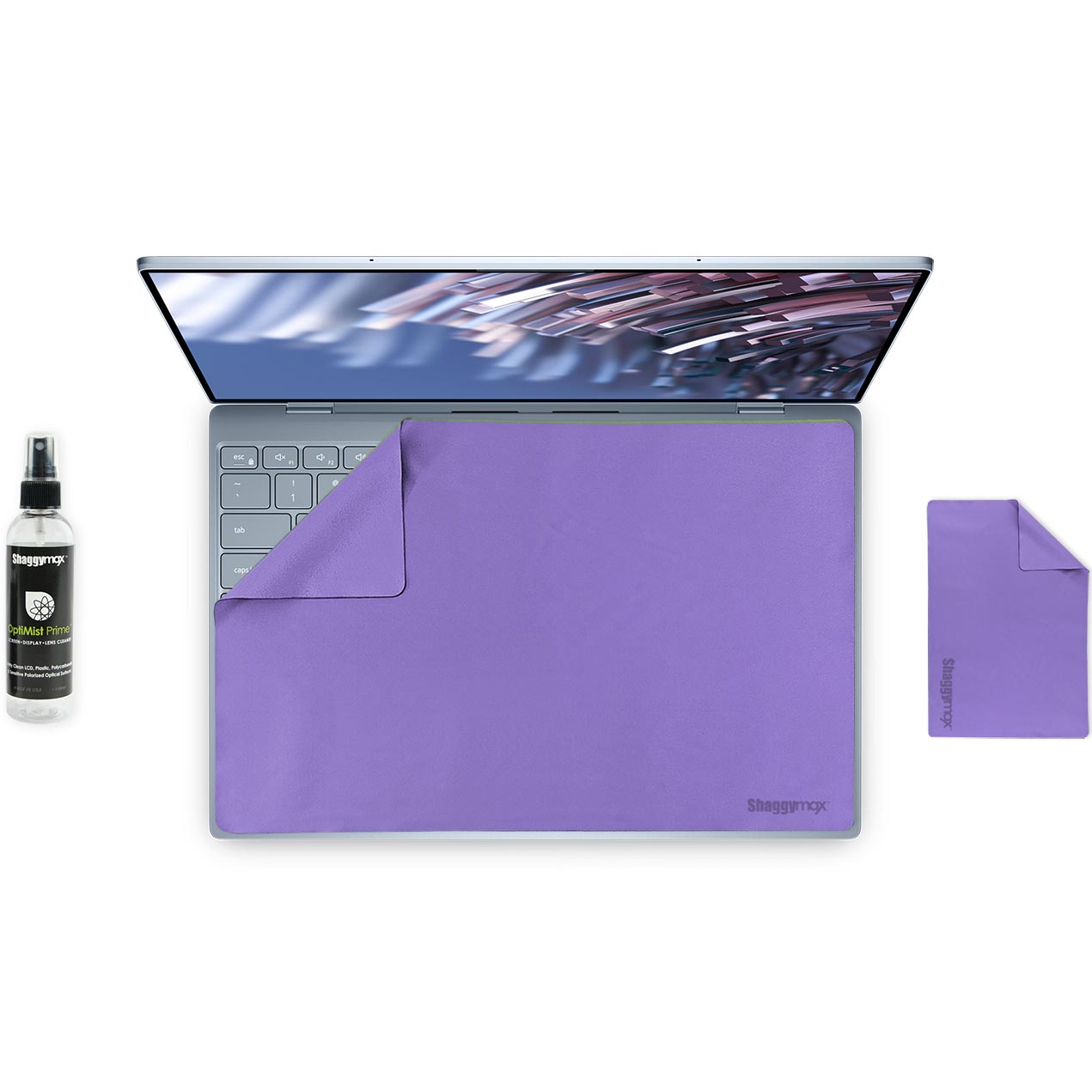 Dell XPS 13 Screen Protector Keyboard Cover & Cleaning Kit Microfiber UnderWare Pac