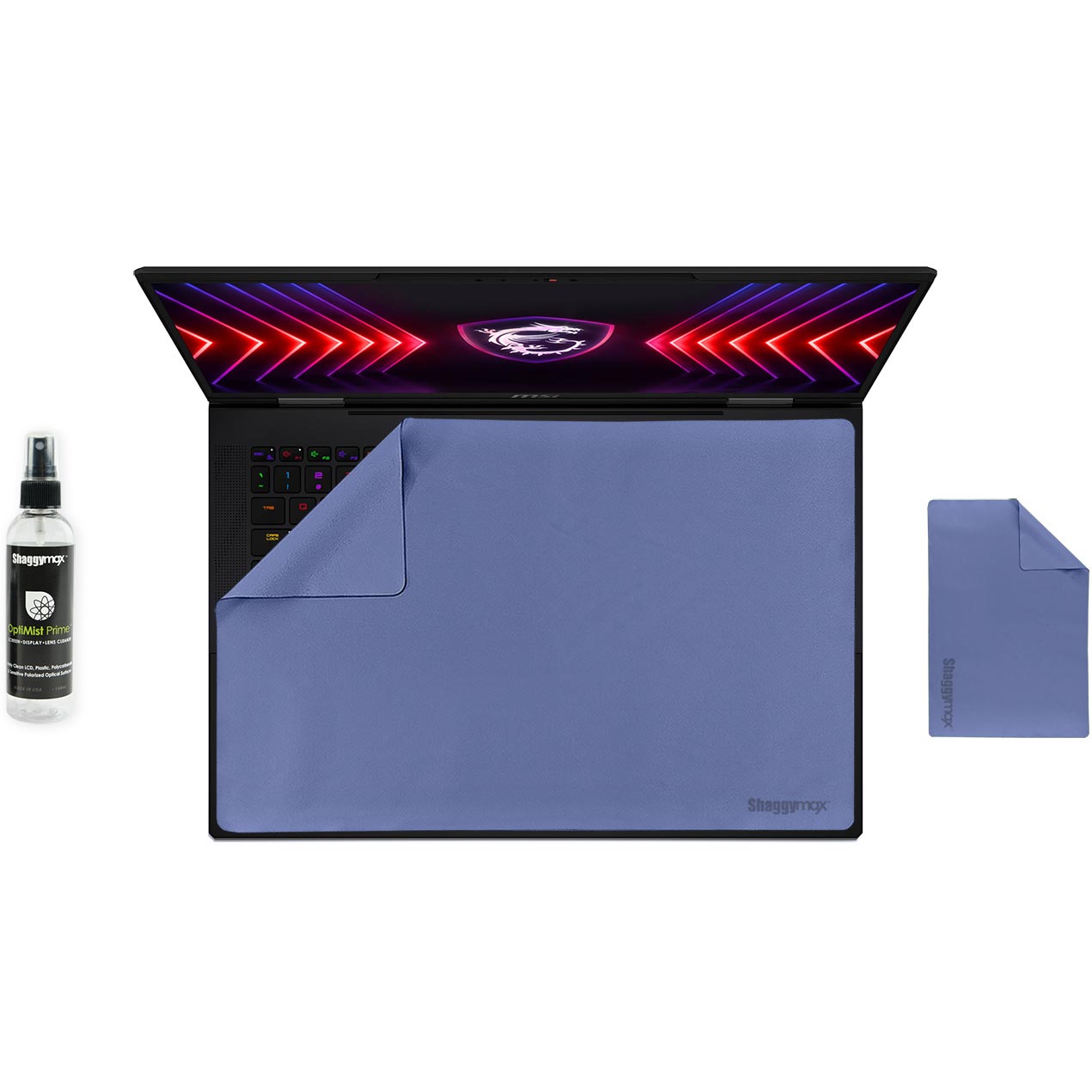 MSI Raider 18 HX 18" Screen Protector Keyboard Cover & Cleaning Kit - UnderWare Pac