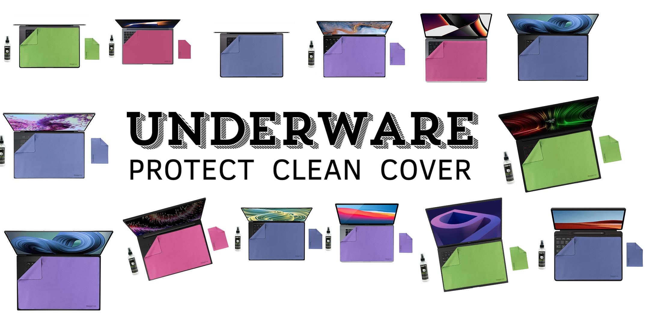 UnderWare | Laptop Screen Protector for MacBook, PC & Custom