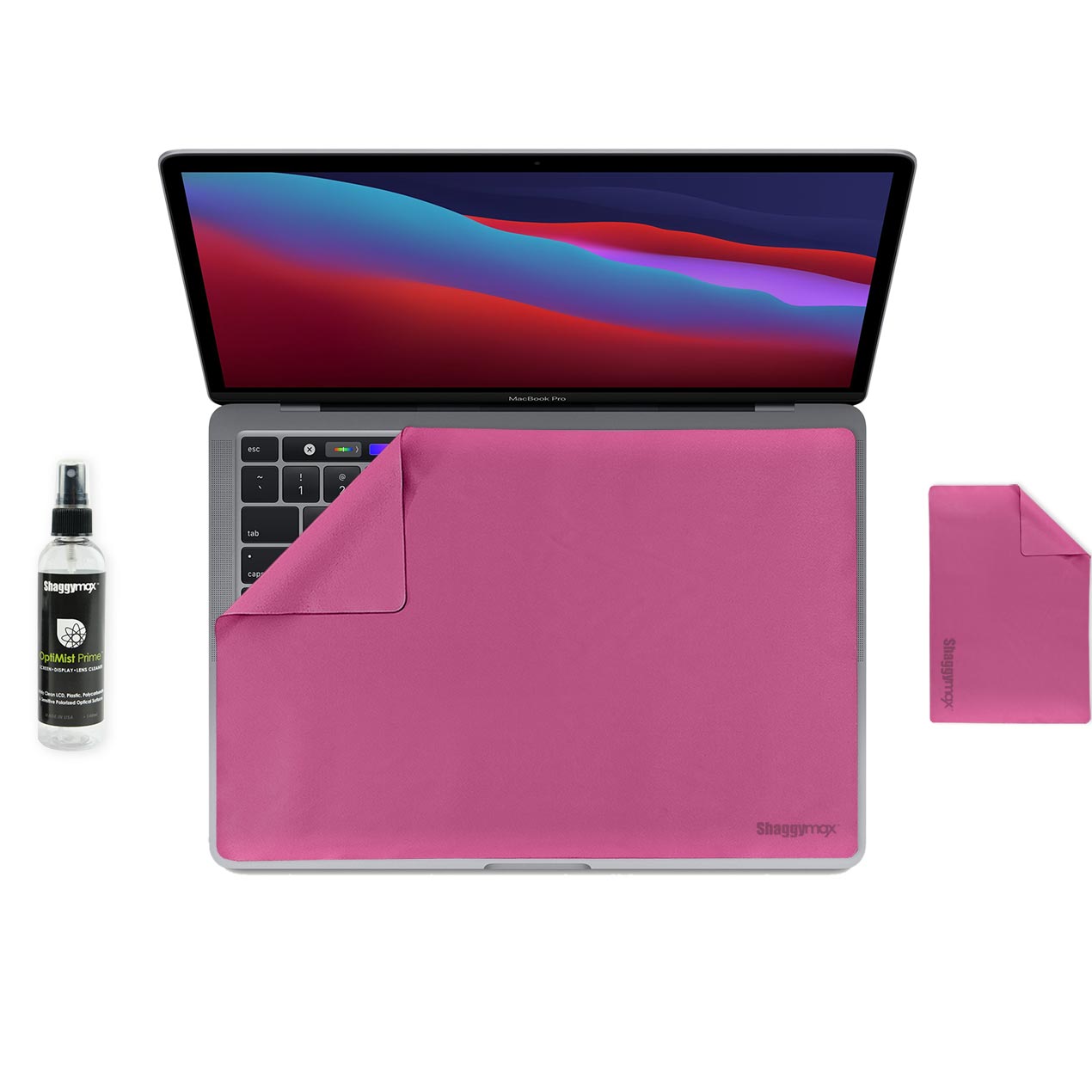 13" MacBook Pro Laptop Screen Protector Keyboard Cover & Cleaning Kit UnderWare Pac