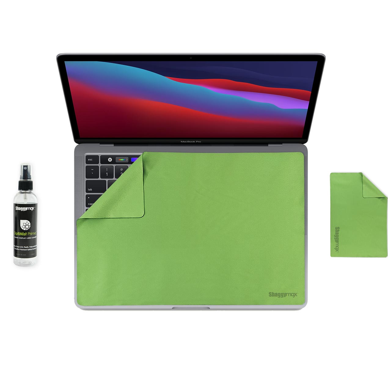13" MacBook Pro Laptop Screen Protector Keyboard Cover & Cleaning Kit UnderWare Pac