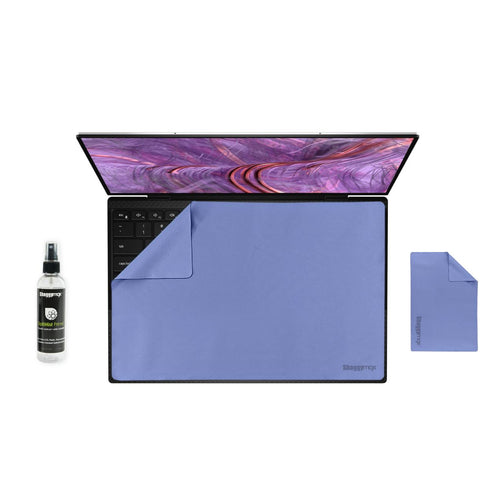 13" Laptop Screen Protector Keyboard Cover Microfiber & Cleaning Kit UnderWare Pac