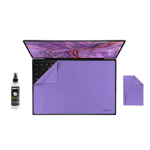 13" Laptop Screen Protector Keyboard Cover Microfiber & Cleaning Kit UnderWare Pac