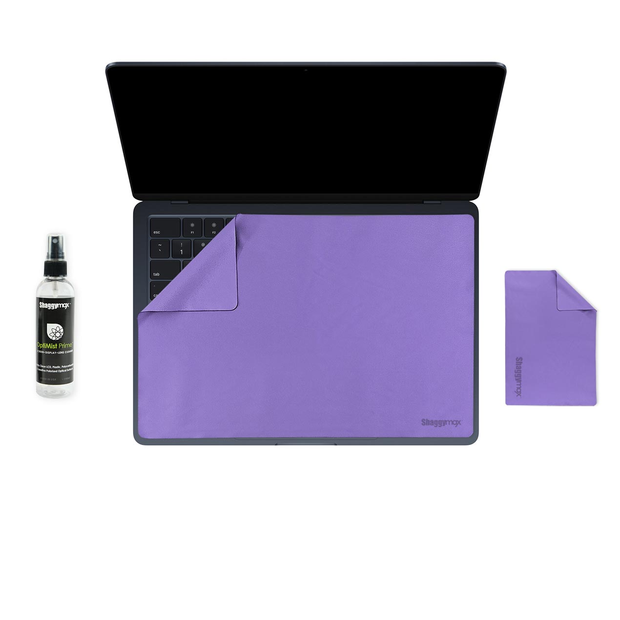 13" MacBook Air M4 Screen Protector Keyboard Cover & Cleaning Kit UnderWare Pac Grape