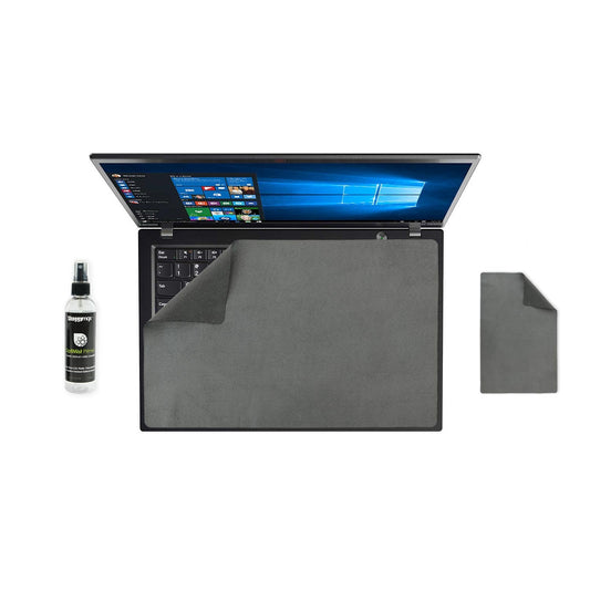 14" Thinkpad X1 Turbo Pac Screen Protector Keyboard Cover & Cleaning Kit Microfiber - ShaggyMax