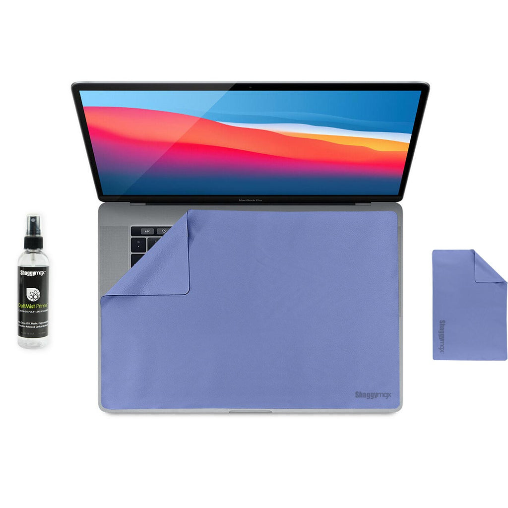 15" MacBook Pro Screen Protector Keyboard Cover & Cleaning Kit UnderWare Pac - ShaggyMax