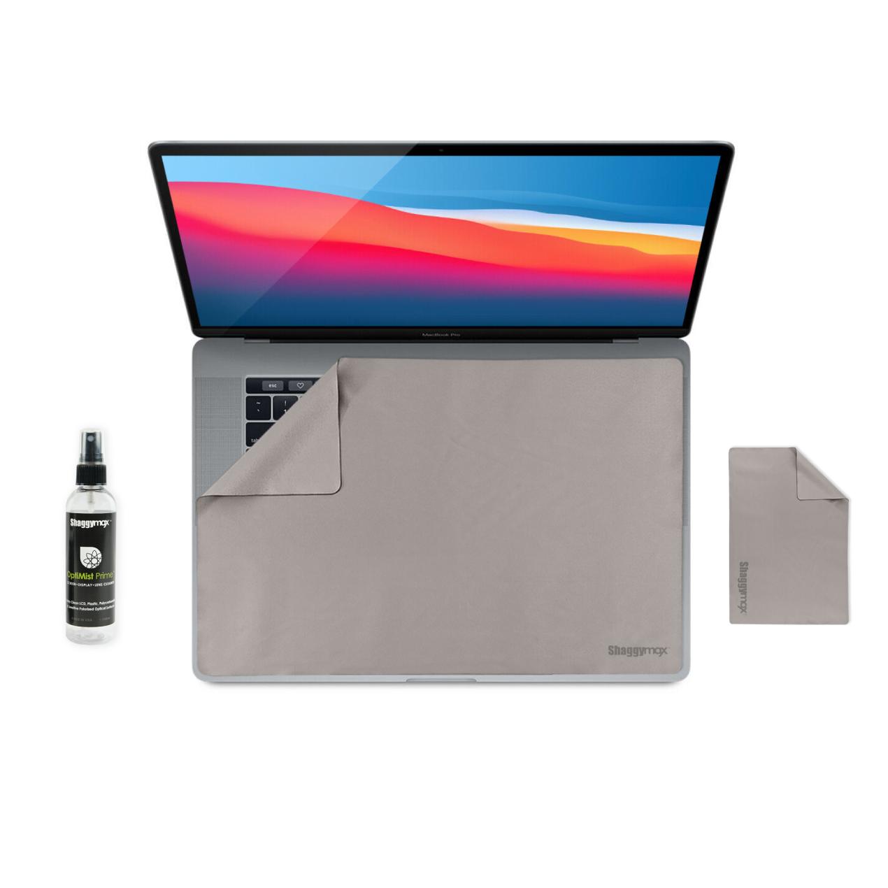 15" MacBook Pro Screen Protector Keyboard Cover & Cleaning Kit UnderWare Pac