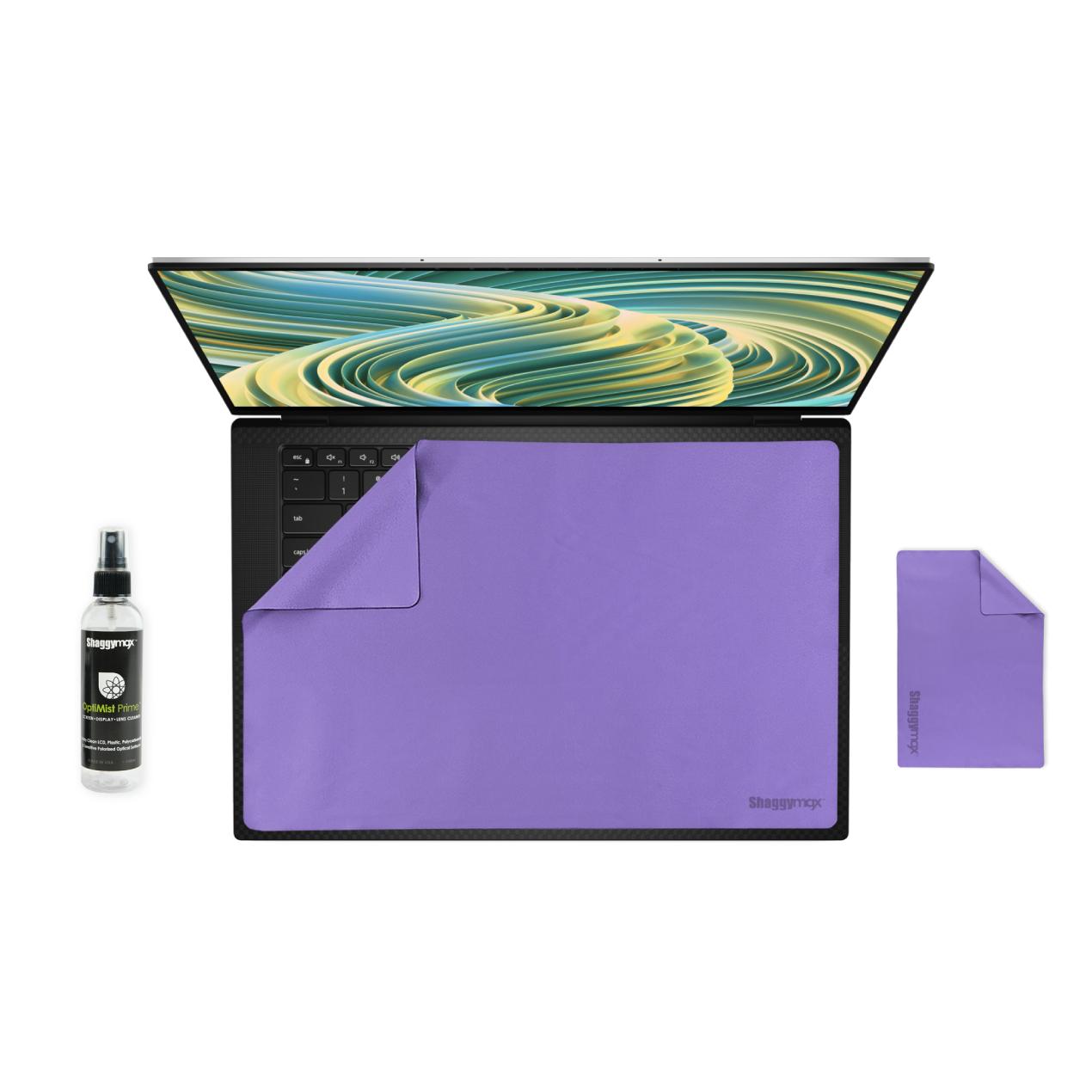 15.6" Laptop Screen Protector Keyboard Cover Cleaner Kit UnderWare Pac