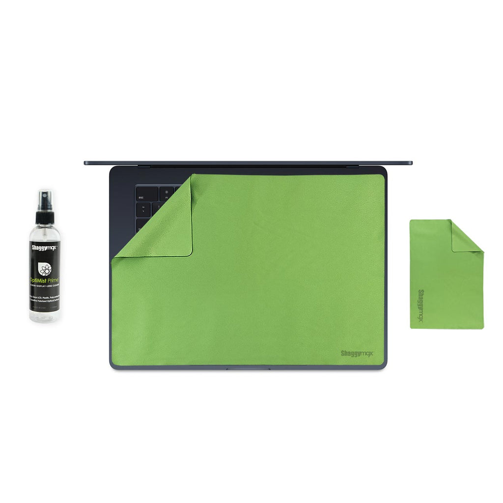 15" MacBook Air UnderWare Pac Screen Protector Keyboard Cover & Cleaning Kit Sour Apple