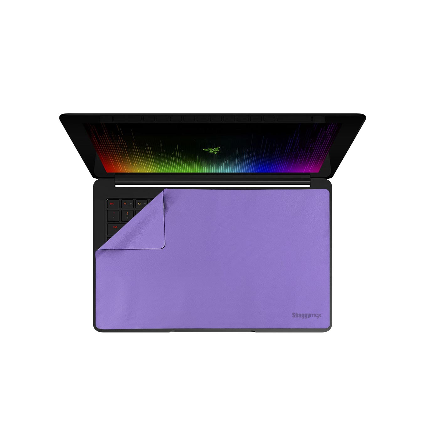 Custom Laptop Screen Protector 12" Keyboard Cover UnderWare Microfiber Wipe 3-in-1