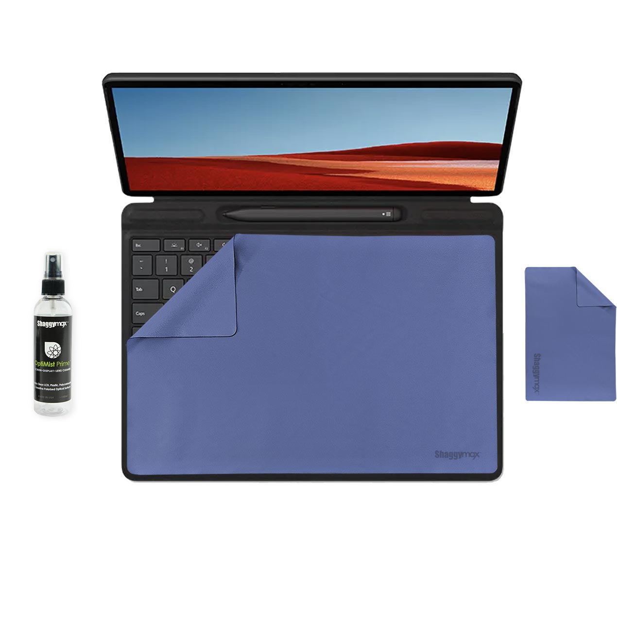 Custom Tablet Microfiber Wipe Protection & Cleaning Kit UnderWare Pac