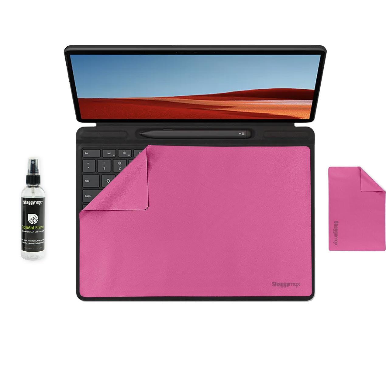 Custom Tablet Microfiber Wipe Protection & Cleaning Kit UnderWare Pac