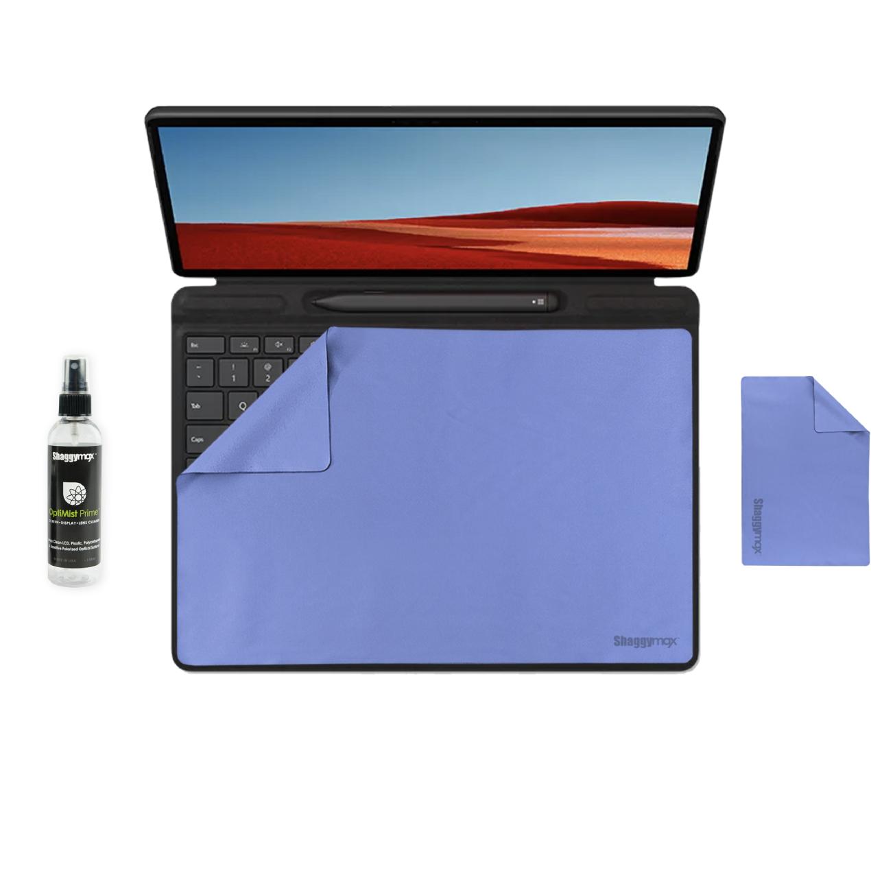 Custom Tablet UnderWare Pac, Microfiber Wipe Protection & Cleaning Kit