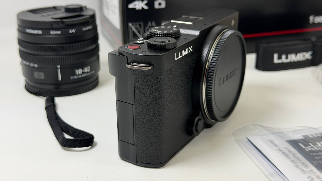 Panasonic Lumix S9 18-40mm f/4.5-6.3 Bundle Black w/Grip Screen Protector UV Filter Cleaning Kit