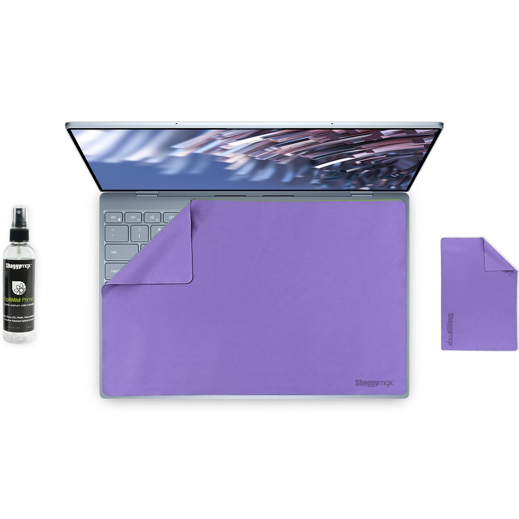 Dell XPS 13 Screen Protector Keyboard Cover & Cleaning Kit Microfiber UnderWare Pac