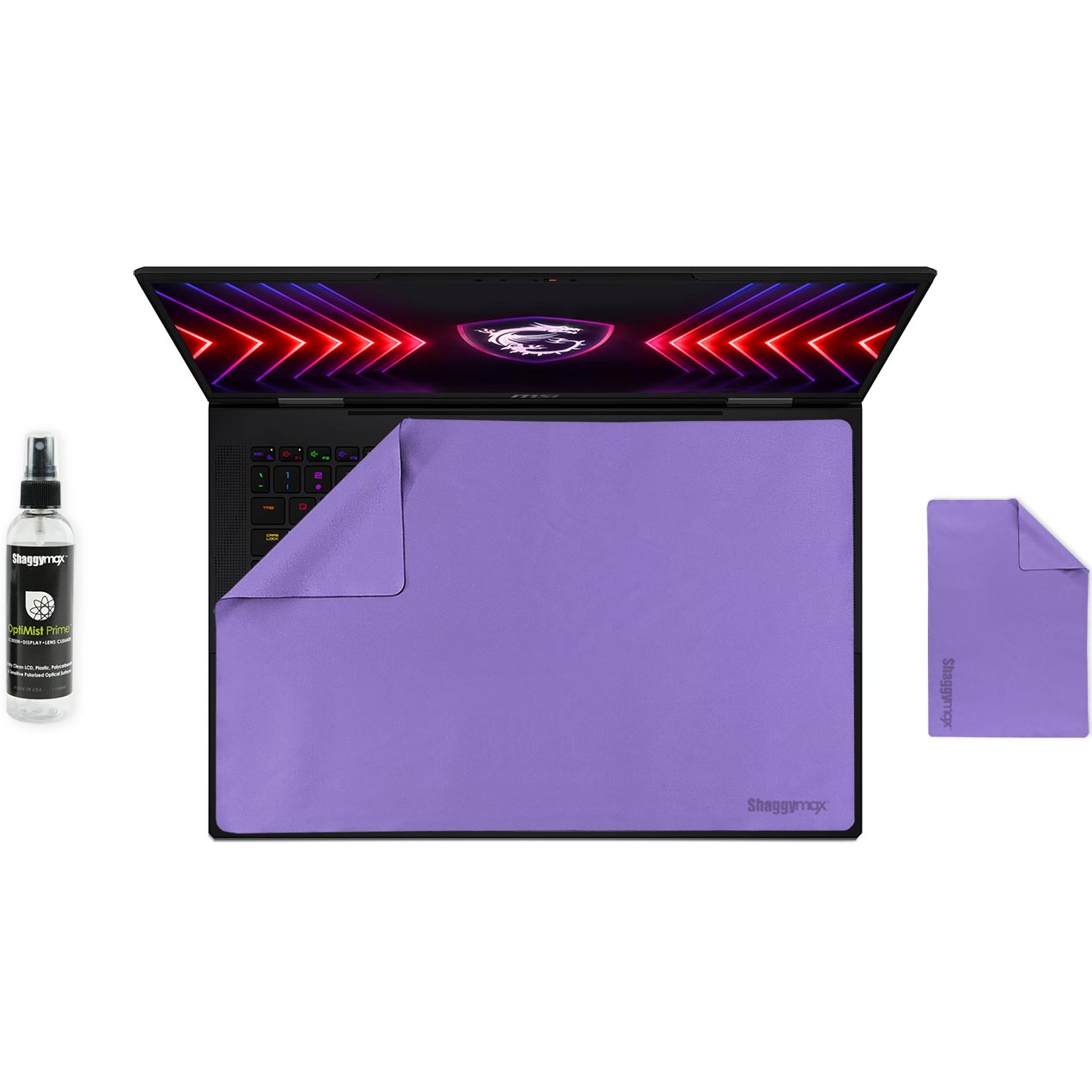 MSI 18" Flagship Models Screen Protector Keyboard Cover & Cleaning Kit - UnderWare Pac - ShaggyMax