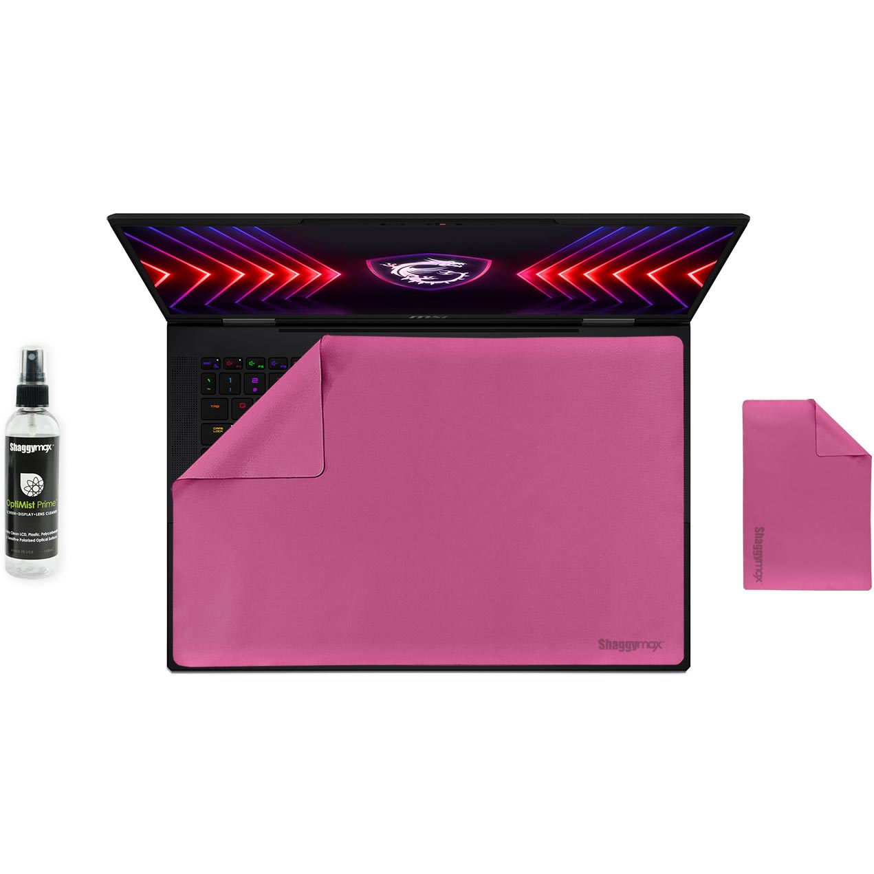 MSI 18" Flagship Models Screen Protector Keyboard Cover & Cleaning Kit - UnderWare Pac - ShaggyMax