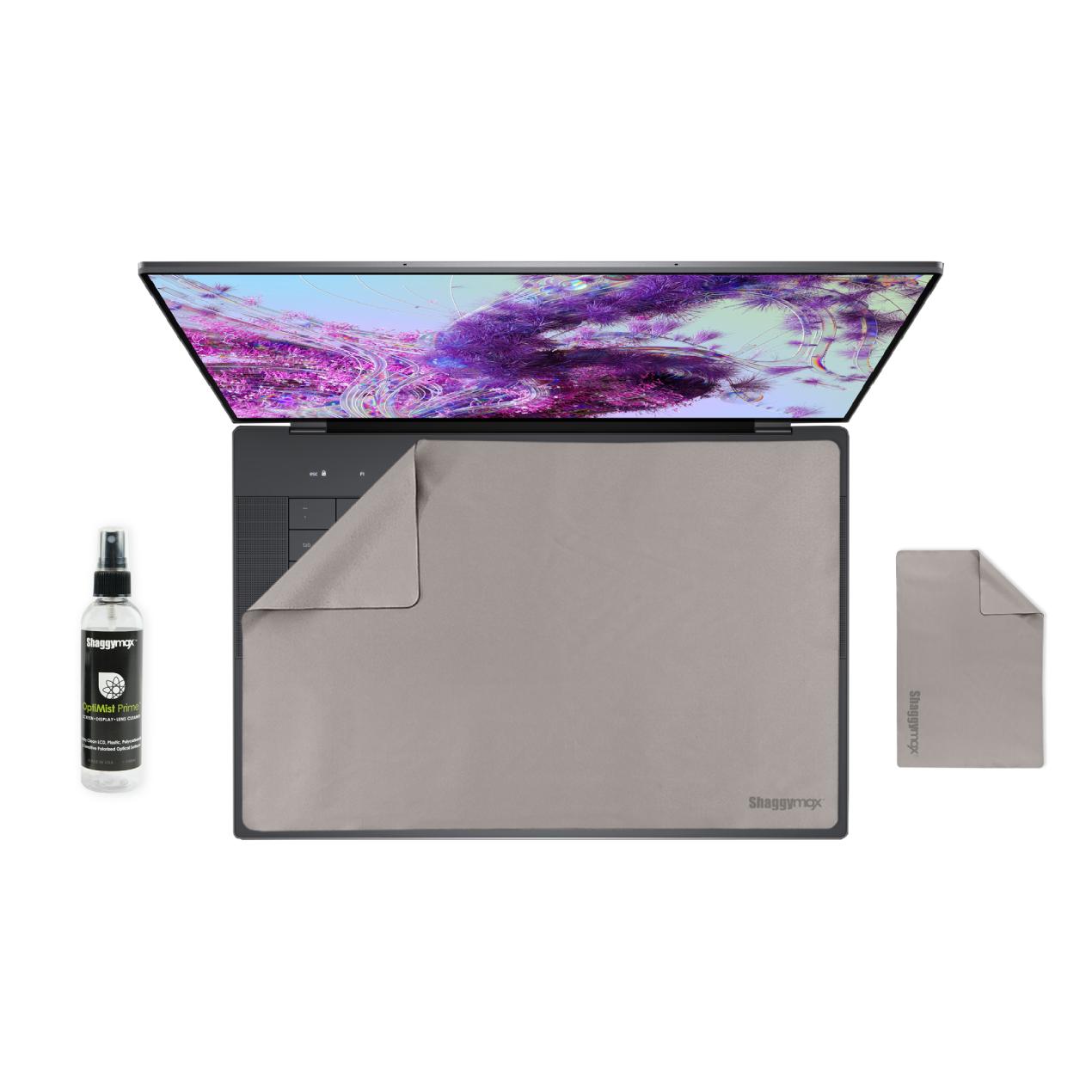 16" Laptop Screen Protector Keyboard Cover Microfiber & Cleaning Kit UnderWare Pac