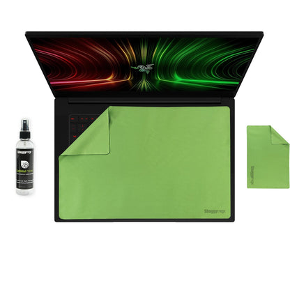 14" Laptop Screen Protector Keyboard Cover Microfiber & Cleaning Kit UnderWare Pac