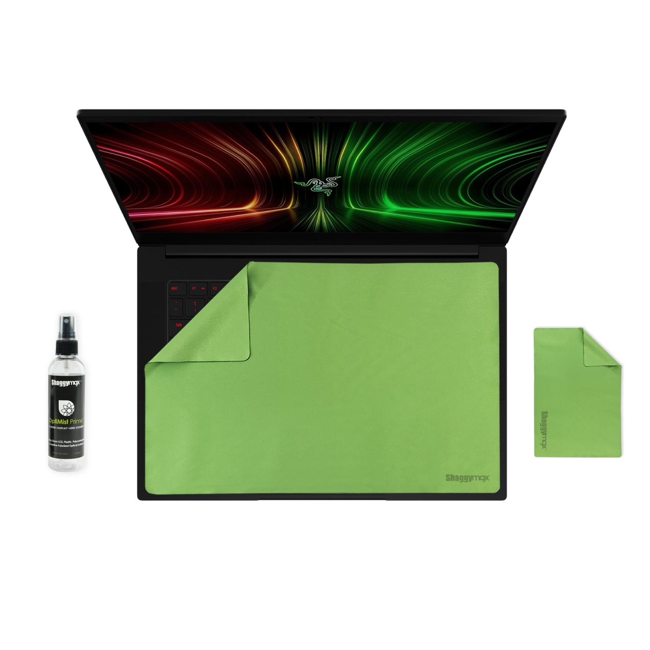 14" Laptop Screen Protector Keyboard Cover Microfiber & Cleaning Kit UnderWare Pac