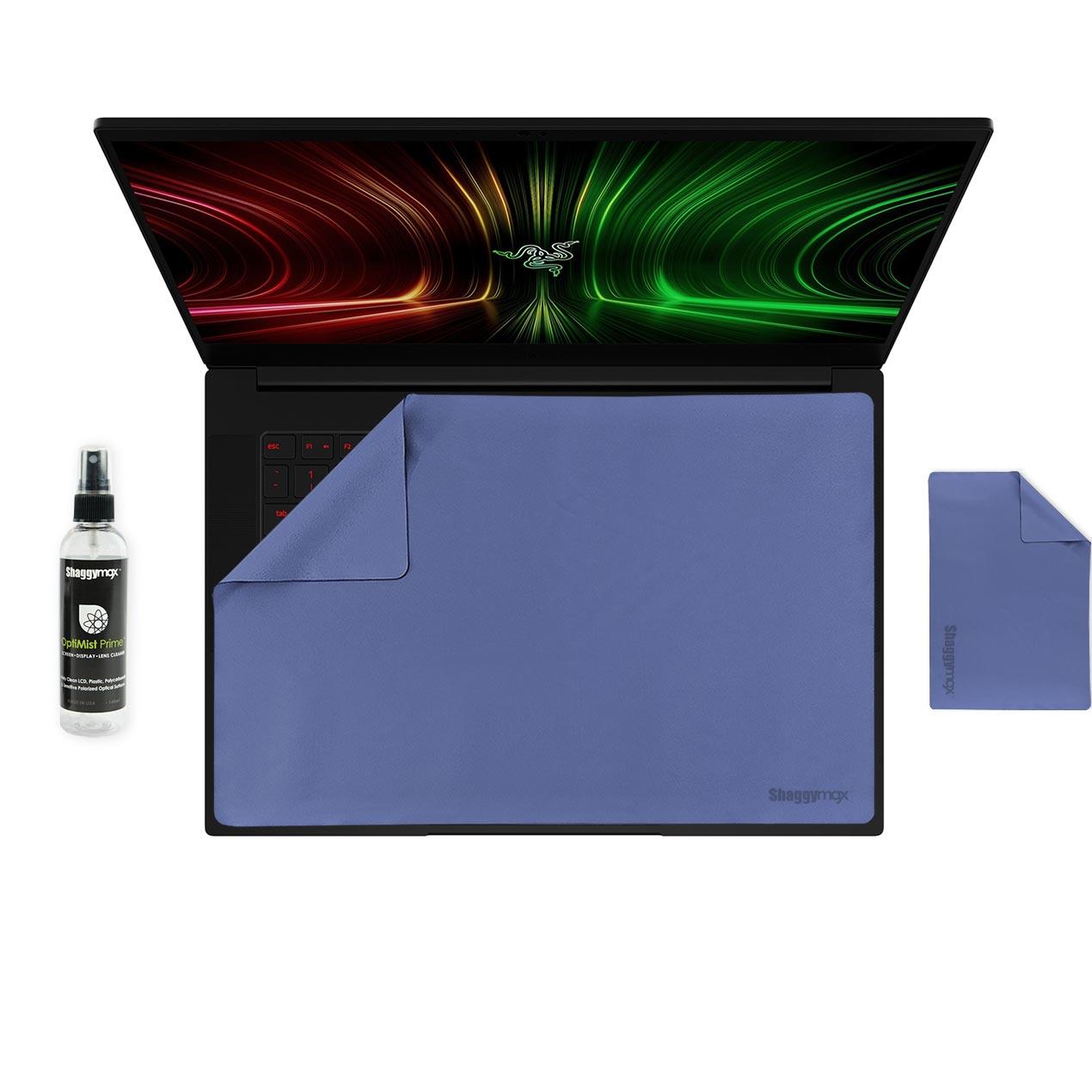 14" Laptop Screen Protector Keyboard Cover Microfiber & Cleaning Kit UnderWare Pac