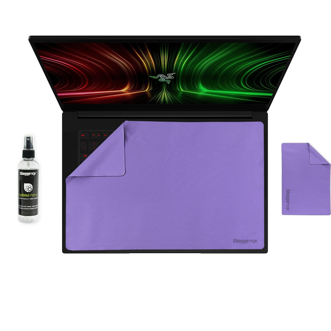 Razer Blade 14 Laptop Screen Protector Keyboard Cover & Cleaning Kit UnderWare Pac