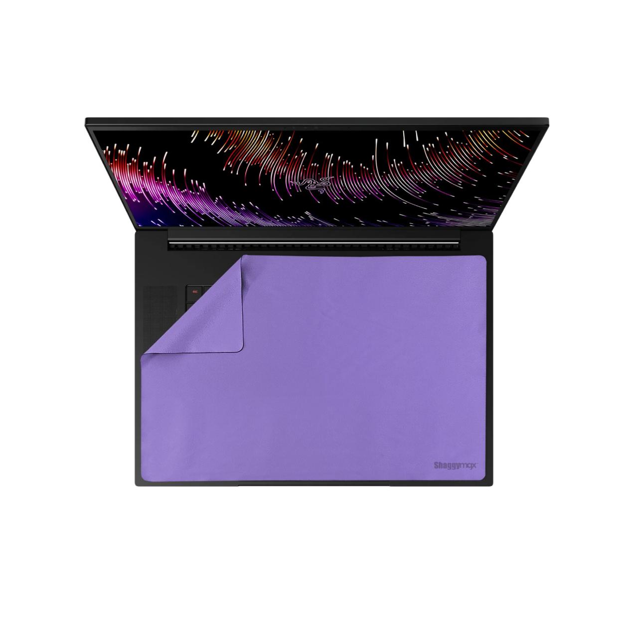 18" Custom Laptop Screen Protector for Keyboard Cover Microfiber Wipe