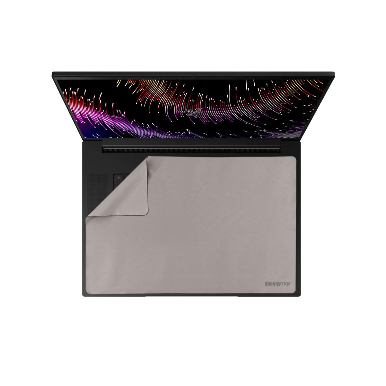 18" Custom Laptop Screen Protector for Keyboard Cover Microfiber Wipe