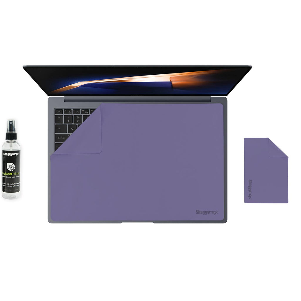 Samsung Galaxy Book4 16" Screen Protector Keyboard Cover & Cleaning Kit UnderWare Pac - ShaggyMax