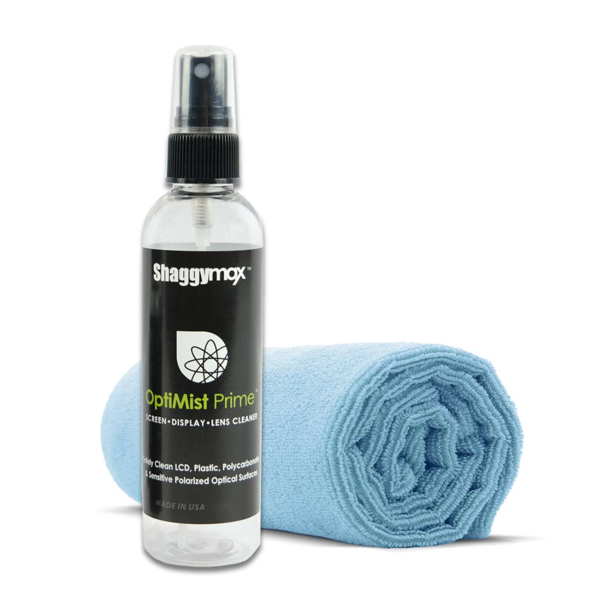 OptiMist Prime TV Cockpit & Controls - Premium Microfiber Screen Cleaning Kit