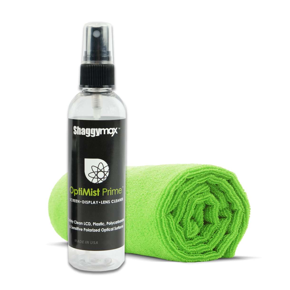 OptiMist Prime TV Cockpit & Controls - Premium Microfiber Screen Cleaning Kit