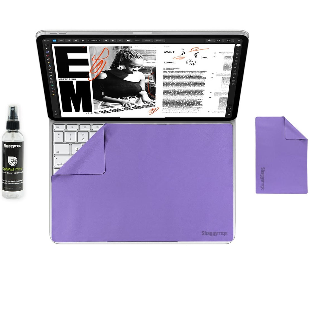 iPad Air 13" Microfiber UnderWare Pac OptiMist Prime Cleaning Kit - ShaggyMax