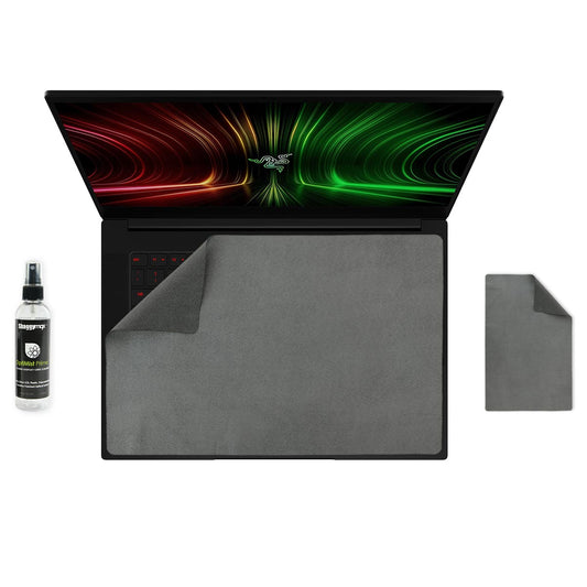 Razer Blade 14 Laptop Screen Protector Keyboard Cover & Cleaning Kit Turbo Pac - ShaggyMax