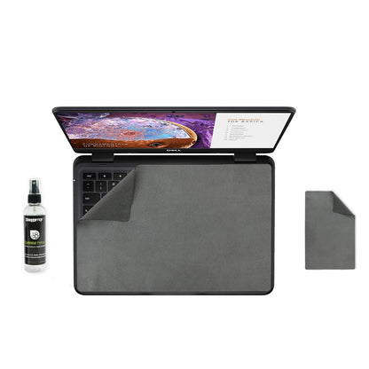 11" Turbo Pac Laptop Screen Protector Keyboard Cover Microfiber & Cleaning Kit - ShaggyMax