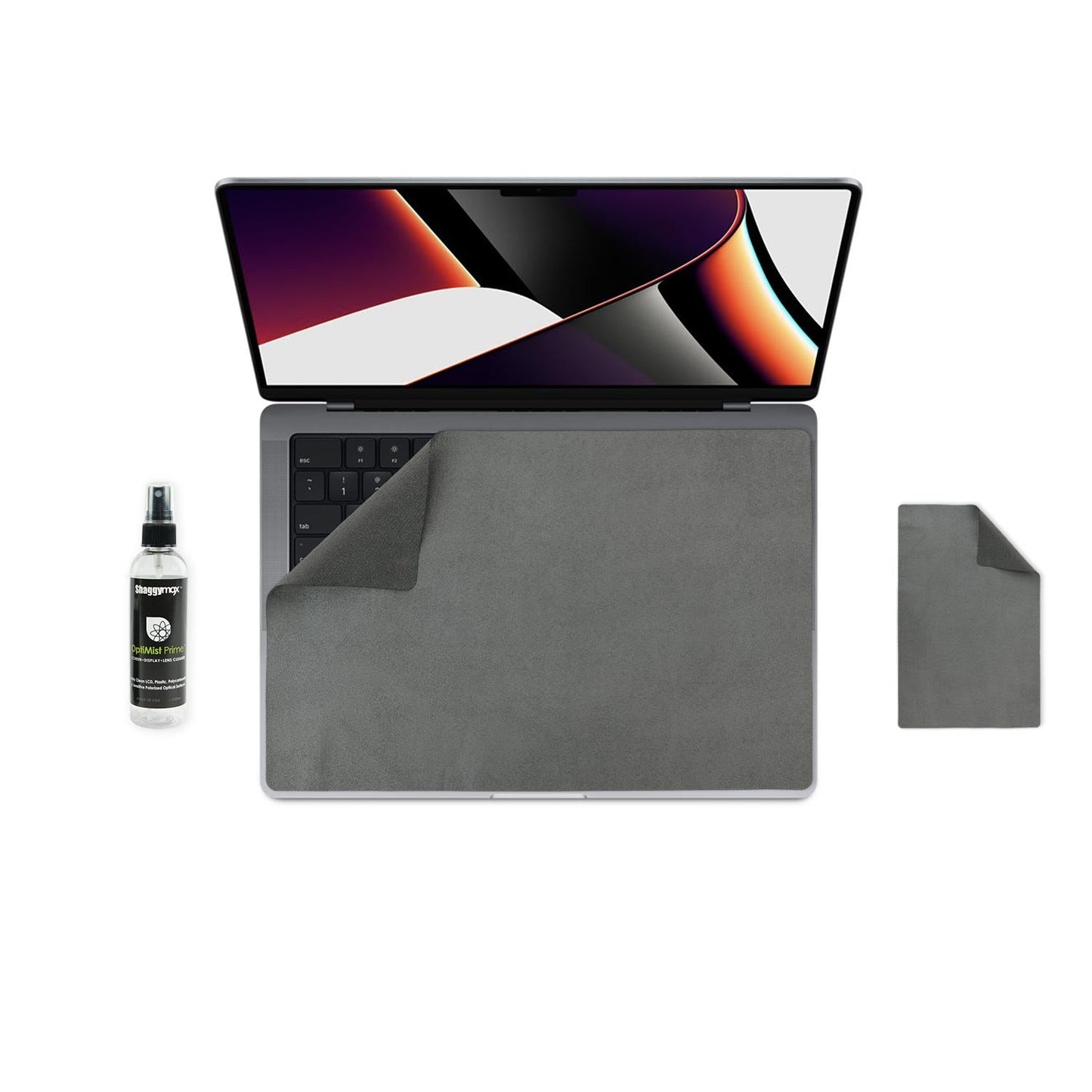 14" MacBook Pro Turbo Pac Screen Protector Keyboard Cover & Cleaning Kit - ShaggyMax