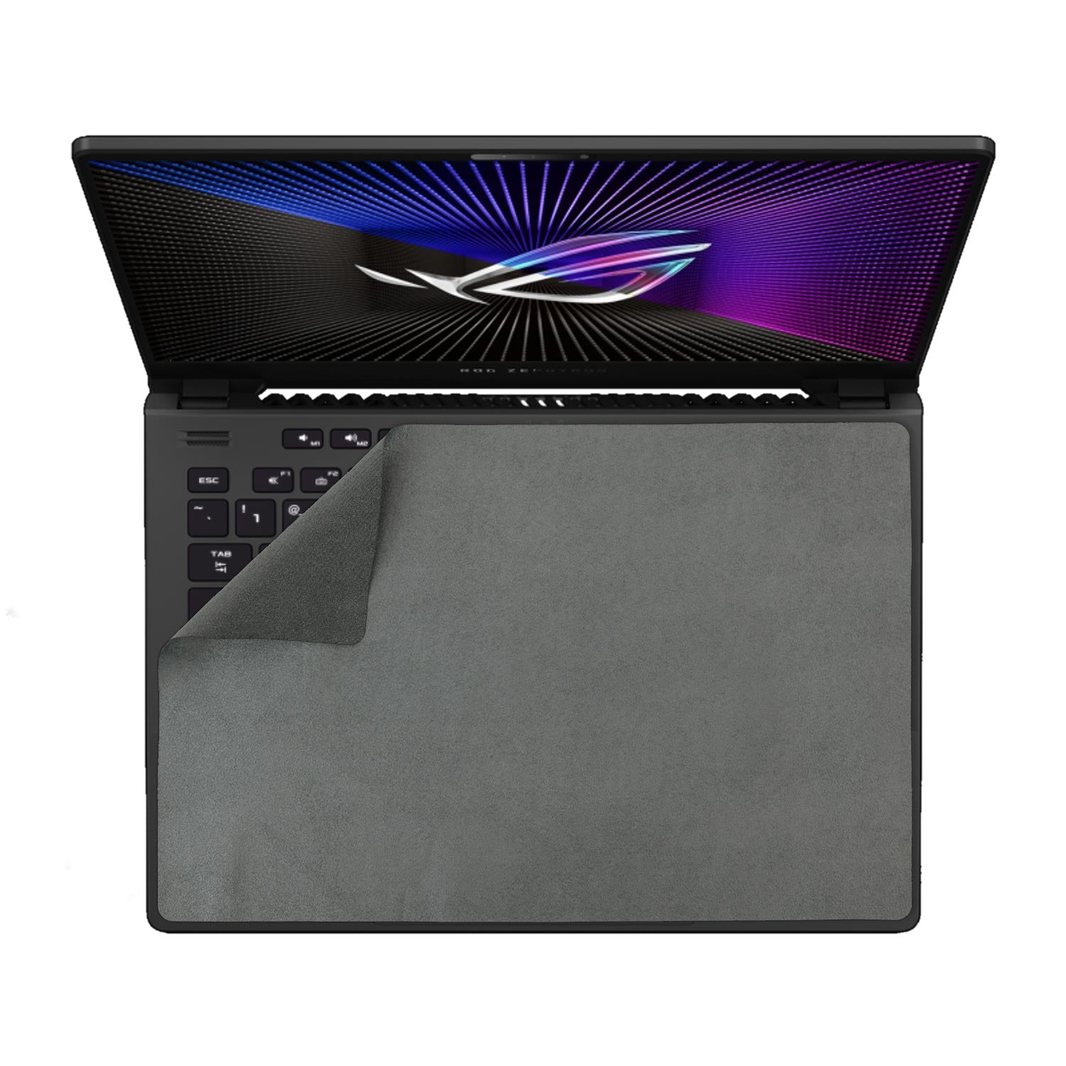 14" TurboSuede Laptop Screen Protector, Keyboard Cover Cloth, Microfiber Wipe 3-in-1 - ShaggyMax