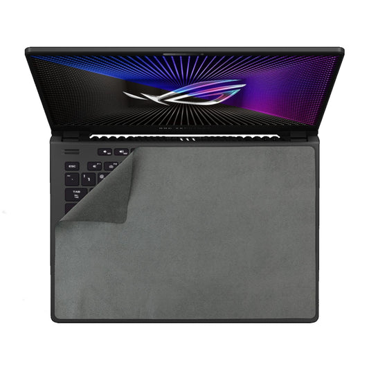 14" TurboSuede Laptop Screen Protector, Keyboard Cover Cloth, Microfiber Wipe 3-in-1 - ShaggyMax