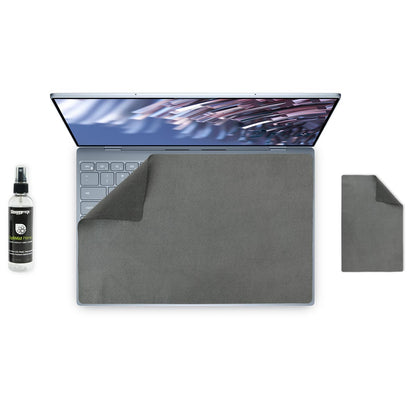 Dell XPS 13 Turbo Pac Screen Protector Keyboard Cover & Cleaning Kit Microfiber - ShaggyMax