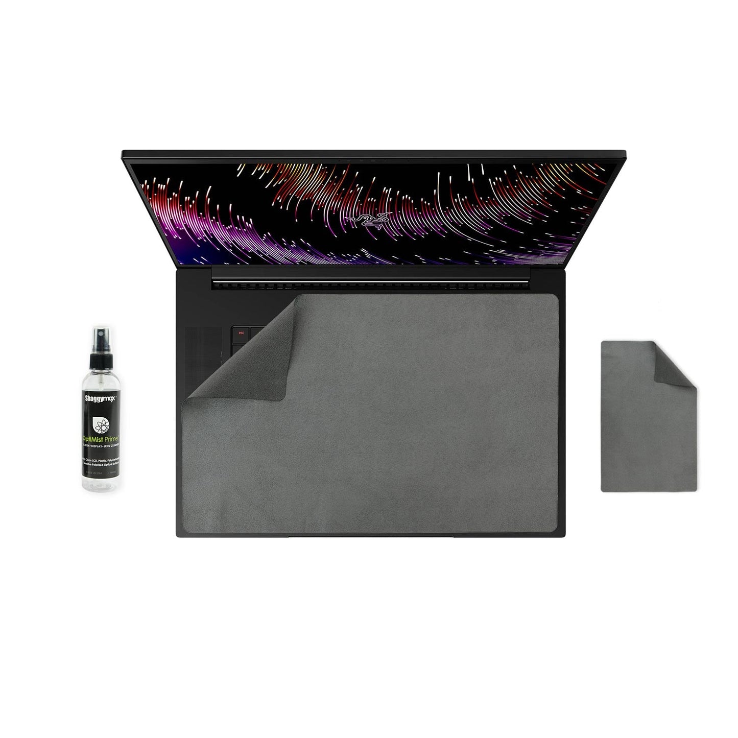 Razer Blade Pro 18 Laptop Screen Protector Keyboard Cover & Cleaning Kit Turbo Pac - ShaggyMax