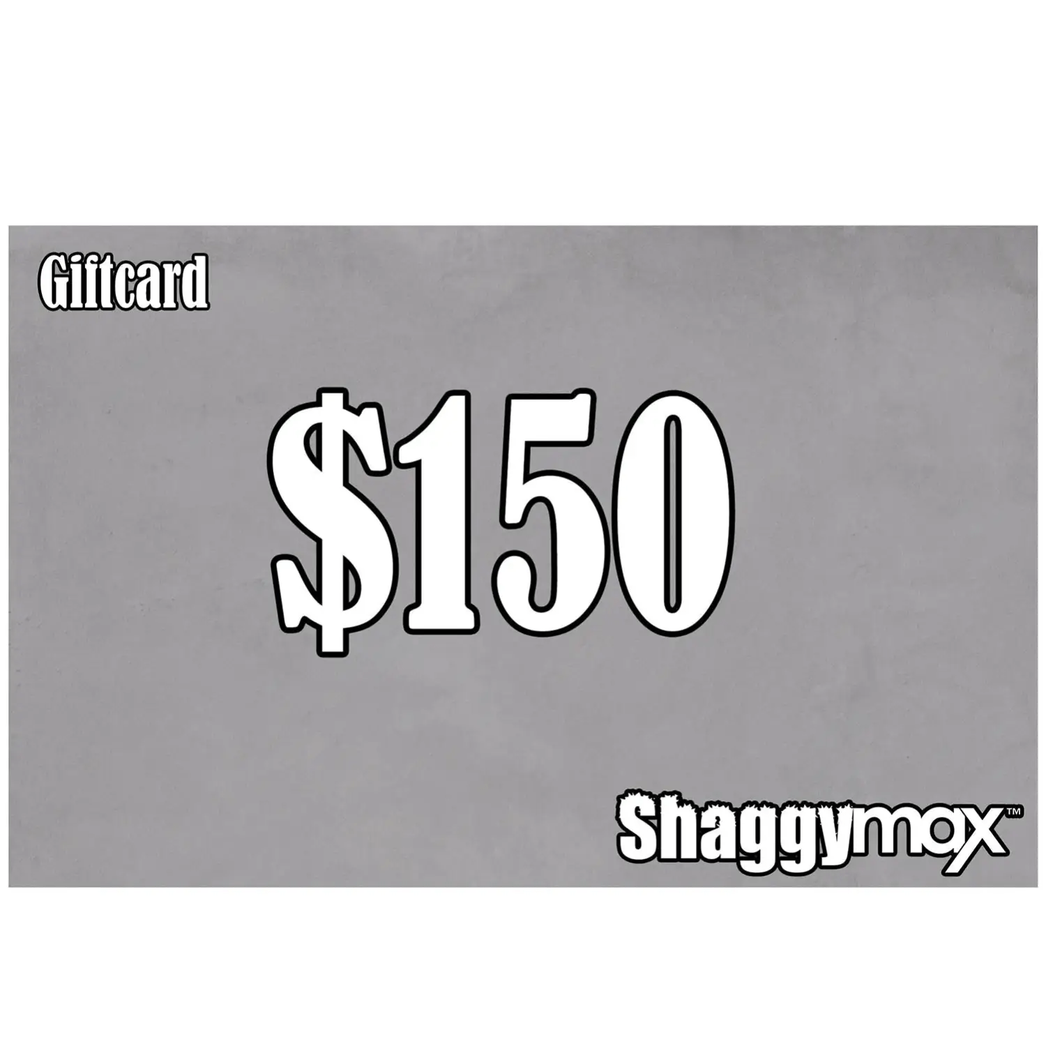 Shaggymax Gift Card - ShaggyMax